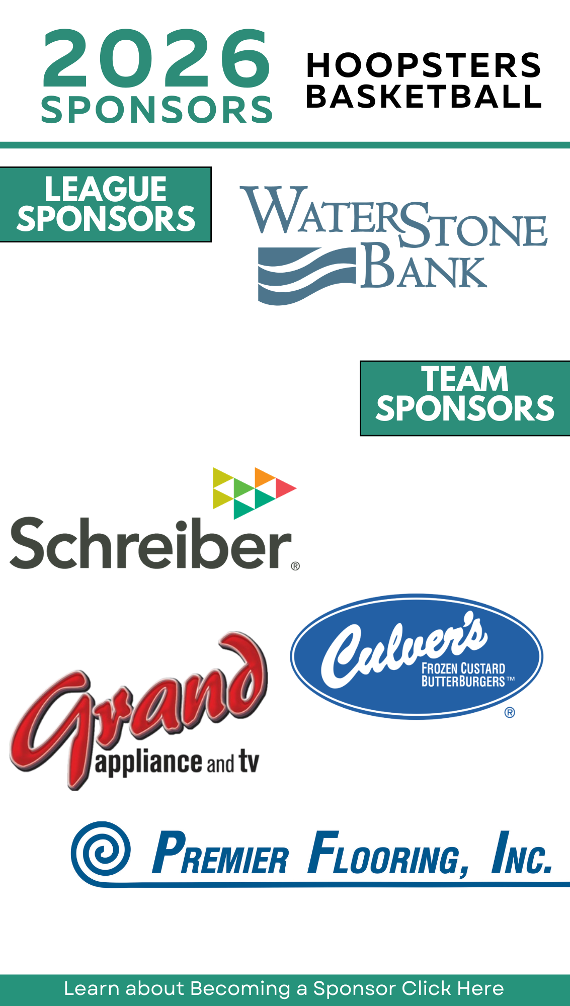 2026 Hoopsters Sponsorship 