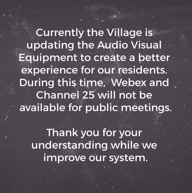AV Announcement